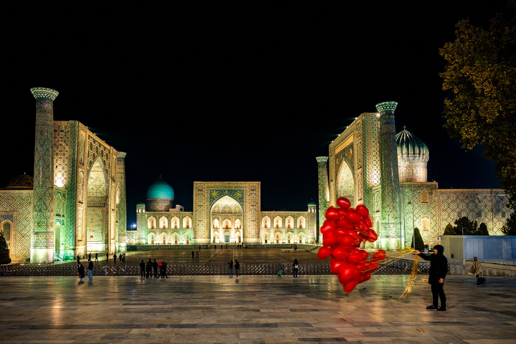 Silk Road Dancer, Samarkand: the collection spans five continents